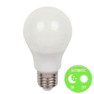 E27 LED 9W A60 ΑΝΙΧΝΕΥΣΗ ΦΩΤΟΣ