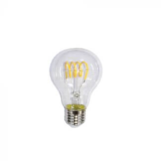 E27 LED 6W A60 SPIRAL FILAMENT
