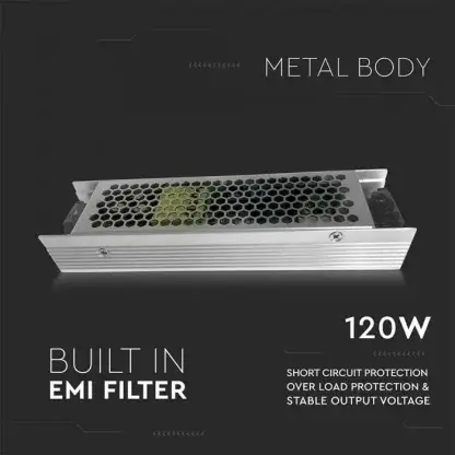 ΤΡΟΦΟΔΟΤΙΚΟ 120W SLIM 24V DC V-TAC