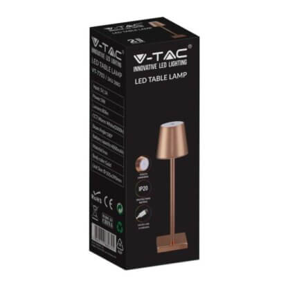 Φωτιστικό γραφείου 3W led επαναφορτιζόμενο με ντίμερ αφής - Image 5