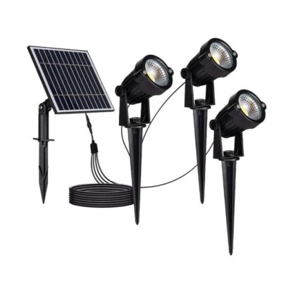 3Χ1.2W ΗΛΙΑΚΑ ΣΠΟΤ ΜΕ ΚΑΡΦΙ 3000Κ IP65