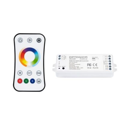 RF CONTROLLER WITH REMOTE CONTROL CCT 3IN1+RGB