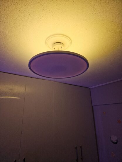 Φωτιστικό Led 32W RGB + CCT με τηλεκοντρόλ επιτοίχιο ή κρεμαστό - Image 10