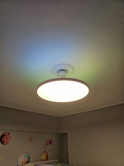 Φωτιστικό Led 32W RGB + CCT με τηλεκοντρόλ επιτοίχιο ή κρεμαστό - Image 3