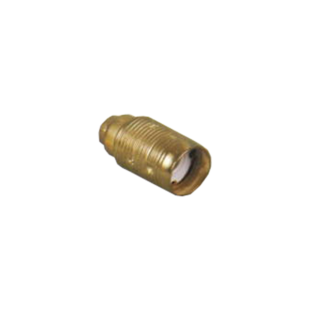 Μεταλλικό ντουί Ε14 με βόλτες Χρυσό