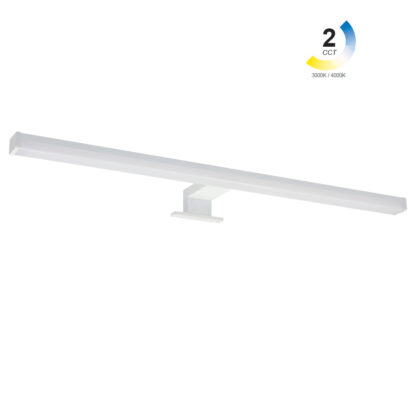 Επίτοιχο Φωτιστικό Contra Led 10W 2CCT Change 3000-4000K Λευκό (Sandy) IP44