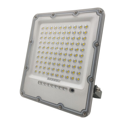 Ηλιακός προβολέας Ανθρακί Led Band 50W 5m Καλώδιο 12W Panel 9AhΜπαταρία 2300lm - Image 2