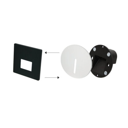 Χωνευτό Φωτιστικό Mikro Μαύρο 3W CCT3 3000/4000/6000K IP65 Χωρίς Sensor - Image 3