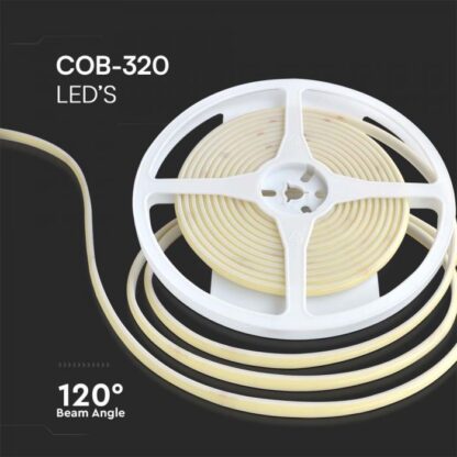 TAINIA LED COB 320LED/ΜΕΤΡΟ 10W LED IP67 24V - Image 3