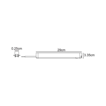Slim Τροφοδοτικό Ράγας Varrio 40Vdc 100W Μαύρο On-Off - Image 2