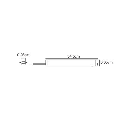Slim Τροφοδοτικό Ράγας Varrio 40Vdc 200W Μαύρο On-Off - Image 2