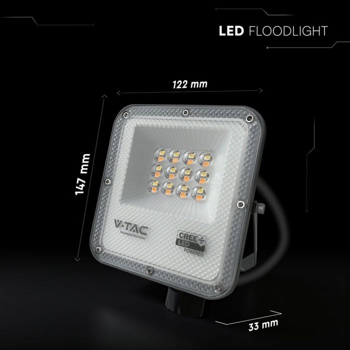 LED ΠΡΟΒΟΛΕΑΣ 10W CREE CHIP CCT 3IN1 6 YEARS WARRANTY - Image 3